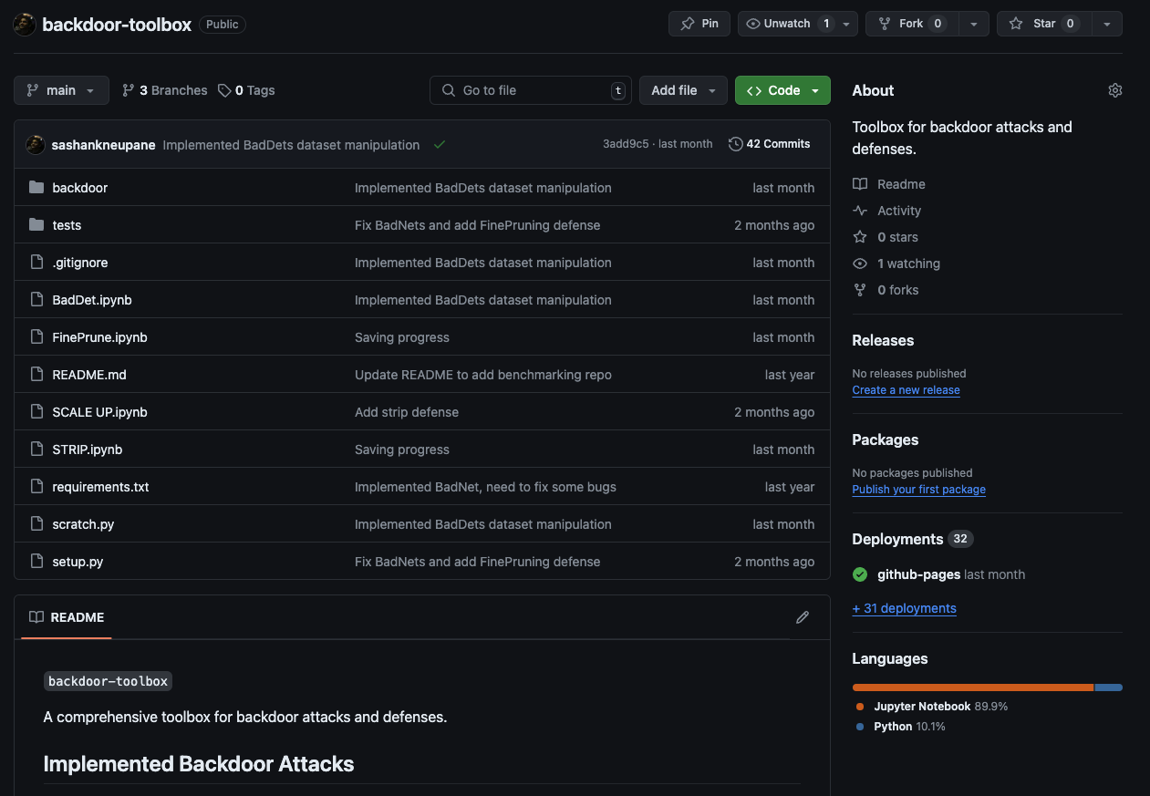 Backdoor Toolbox image